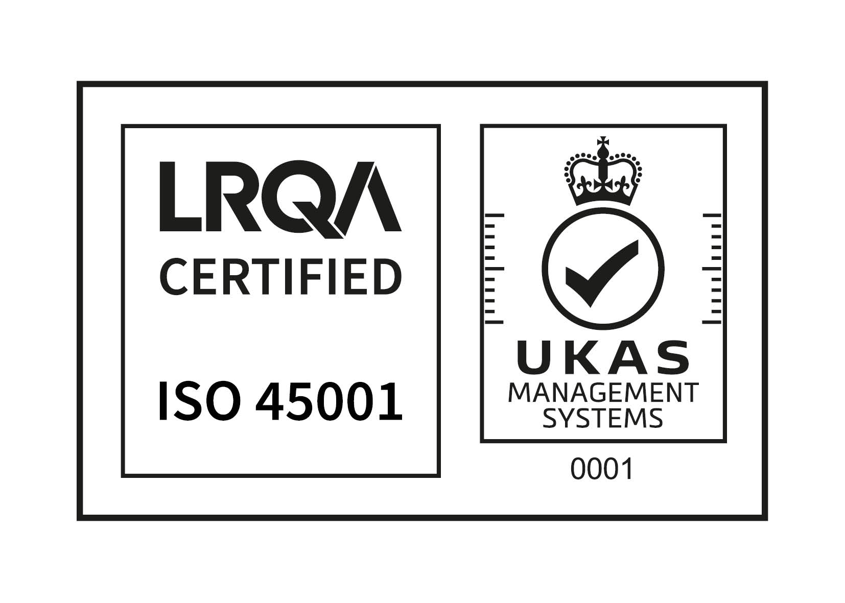 13. LRQA Certified ISO 45001